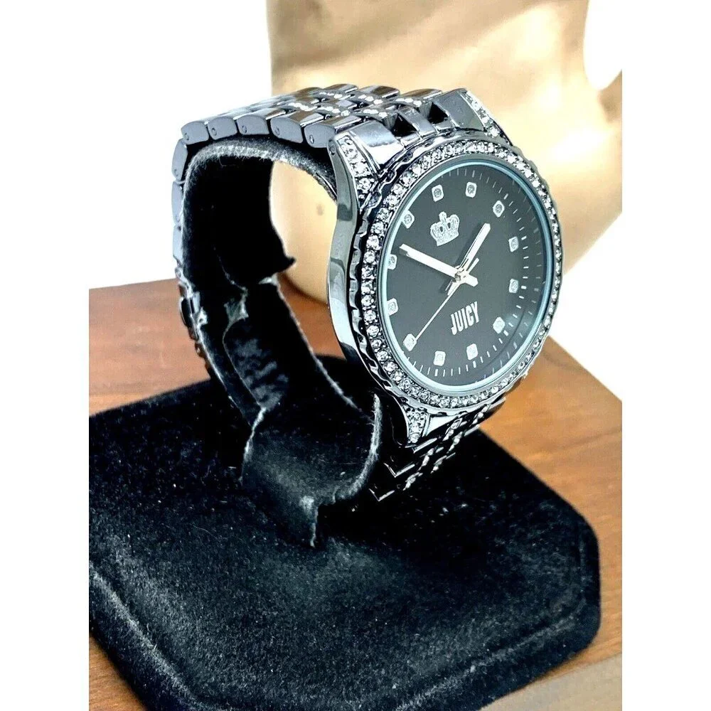 Juicy By Juicy Couture Women's Watch JC/5063 Quartz Black Stainless Steel 36mm